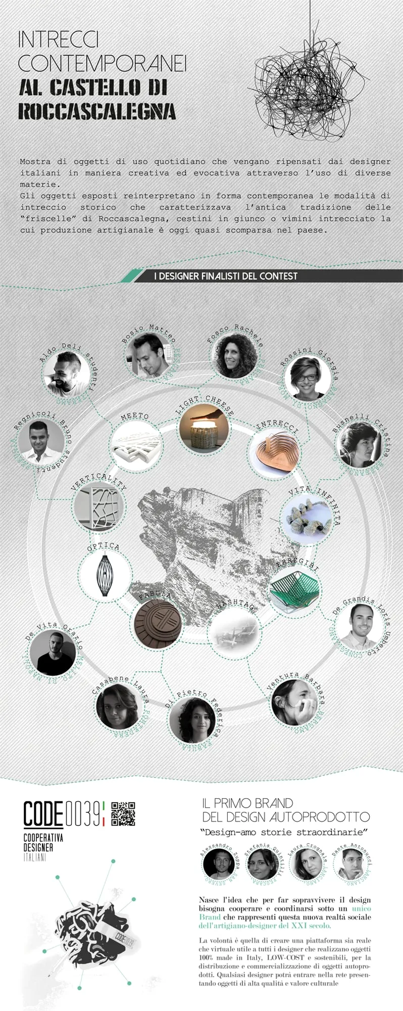 Il progetto Verticality di Bruno D. Regnicoli Benitez, primo classificato al concorso per il Castello di Roccascalegna